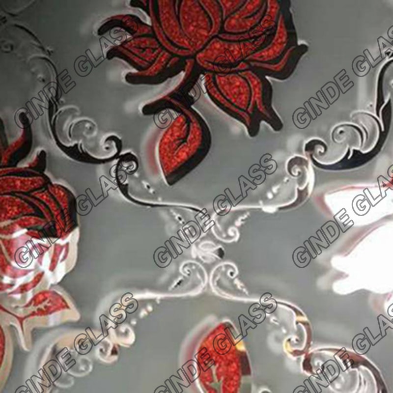 Decorative Acid Ice Flower Glass Manufacture Wholesales China Company
