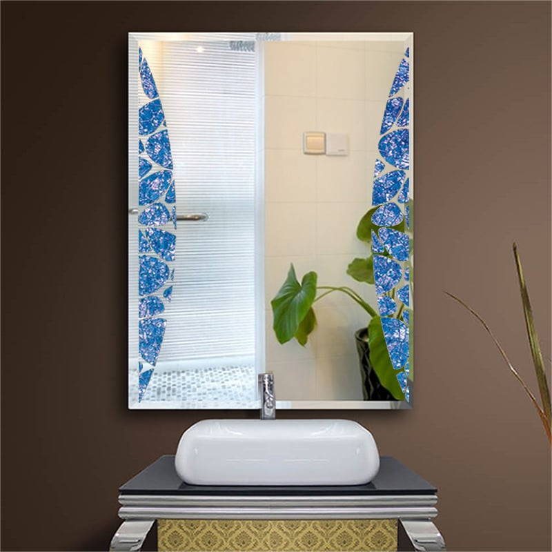 vanity mirror manufacturer wholesales blue