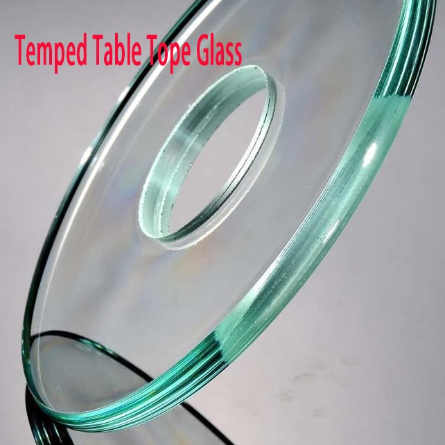 tempered glass table top wooden crate packing