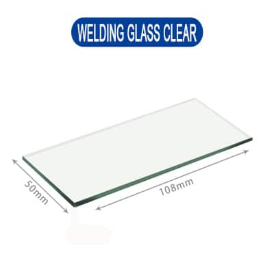 welding glass clear