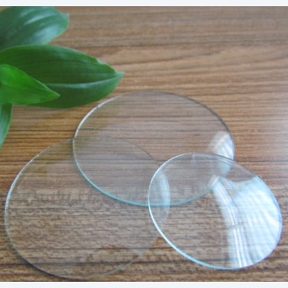 convex clock cover glass