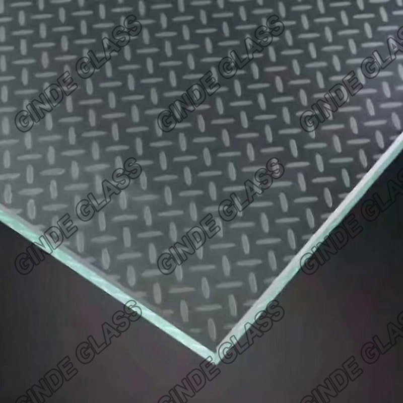 Anti slip non slip glass supplier