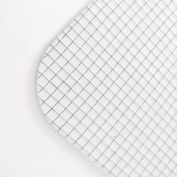 wired mesh glass